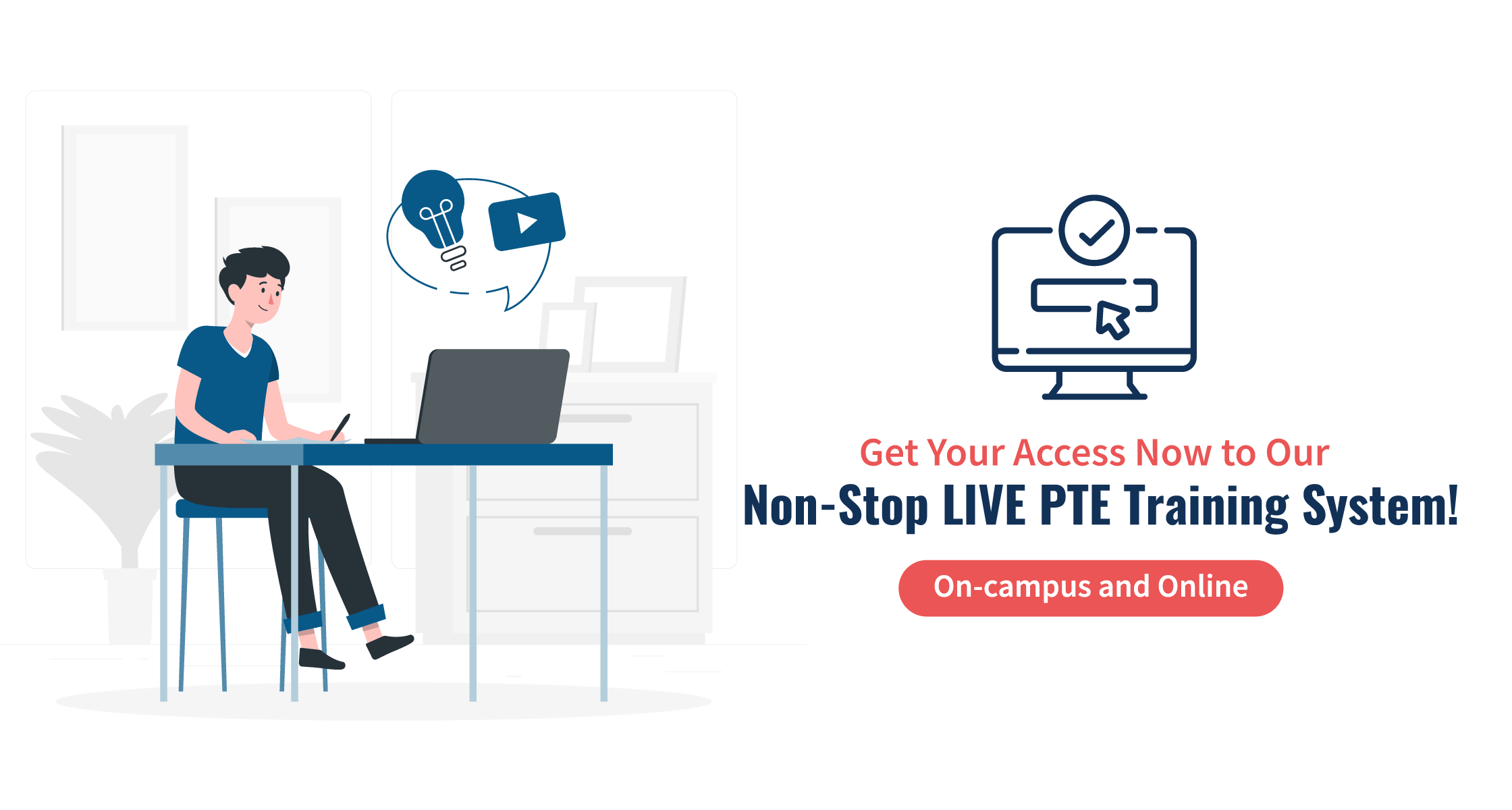 Non-Stop Live PTE Training - Infinity Package – PTE Study Centre