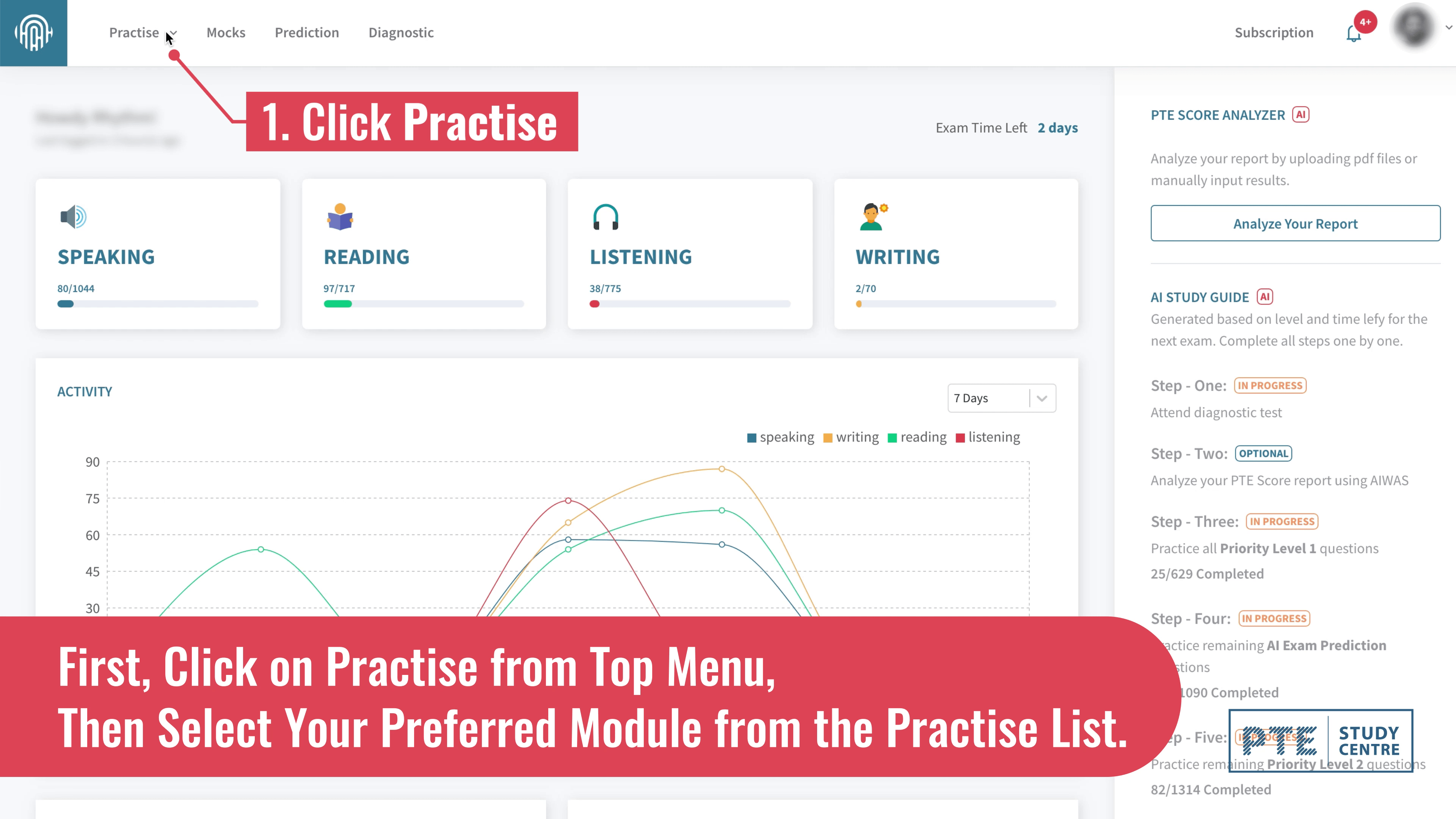 Click Practice