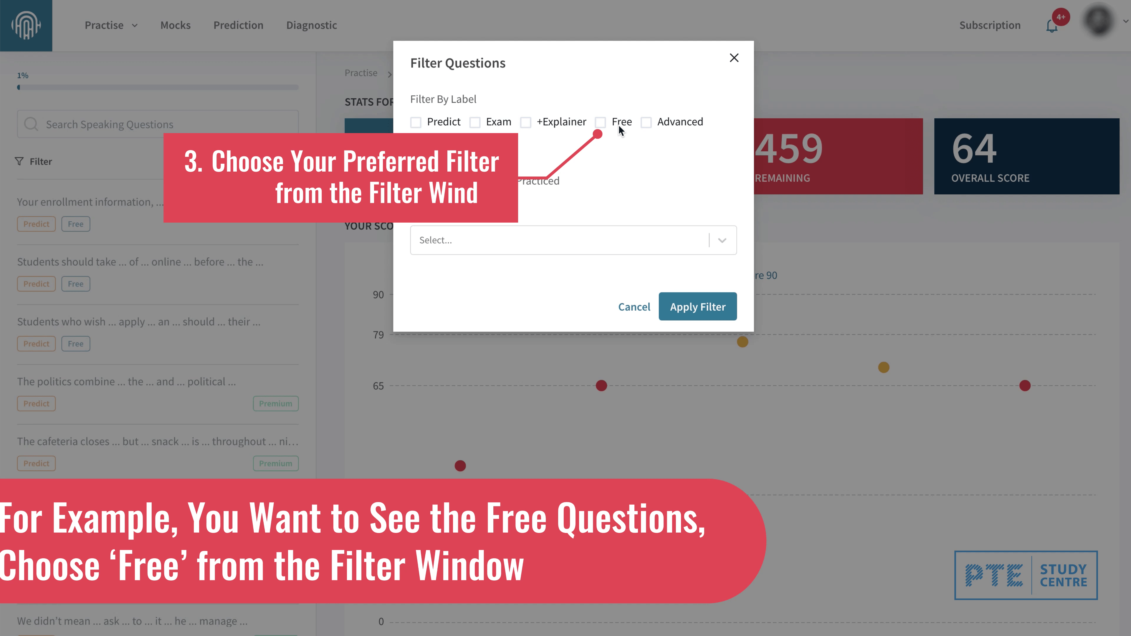 Choose Filter