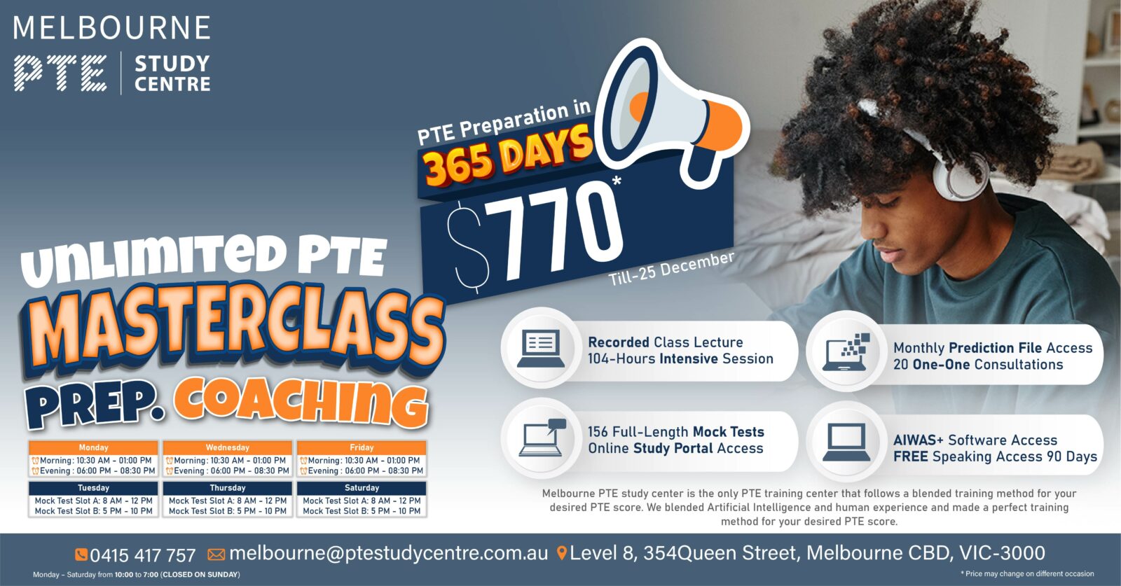 Unlimited PTE Masterclass 12-Month Course