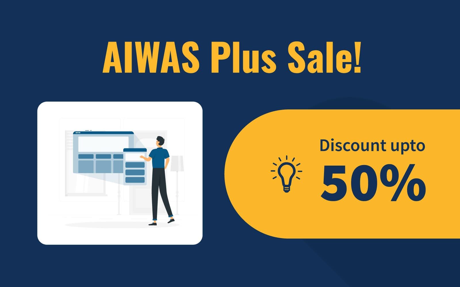 AIWAS Plus Sale upto 50%