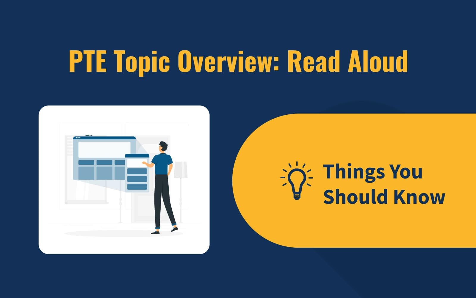 PTE Topic Overview: Read Aloud