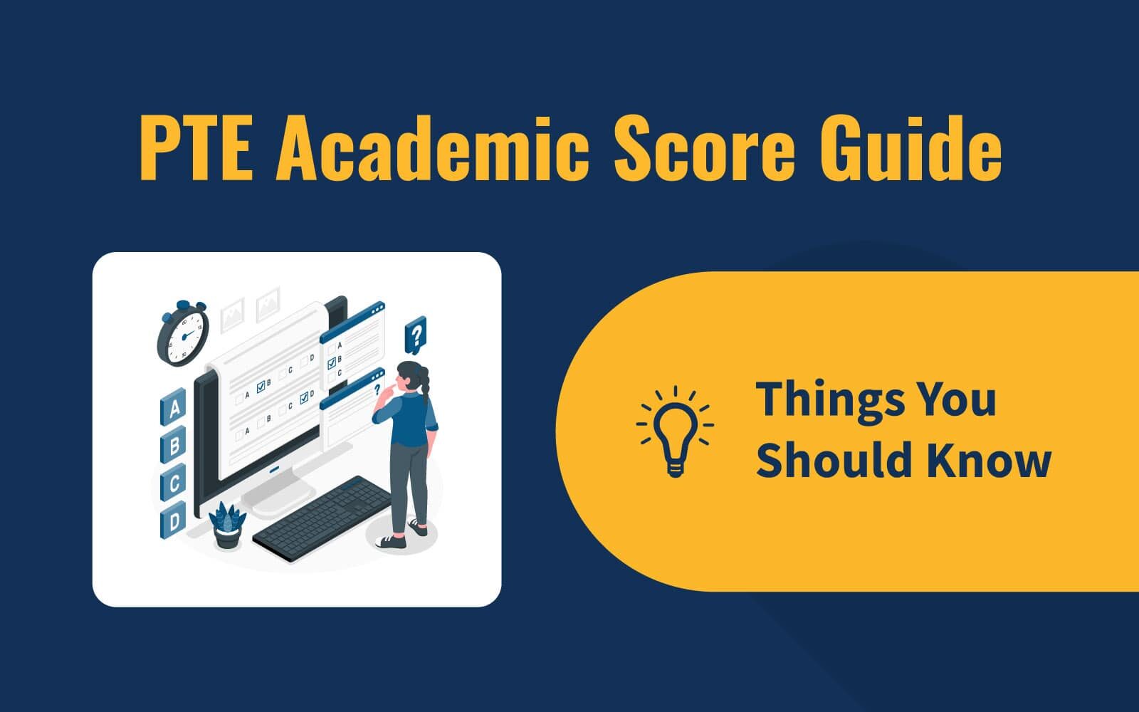 PTE Academic Score Guide