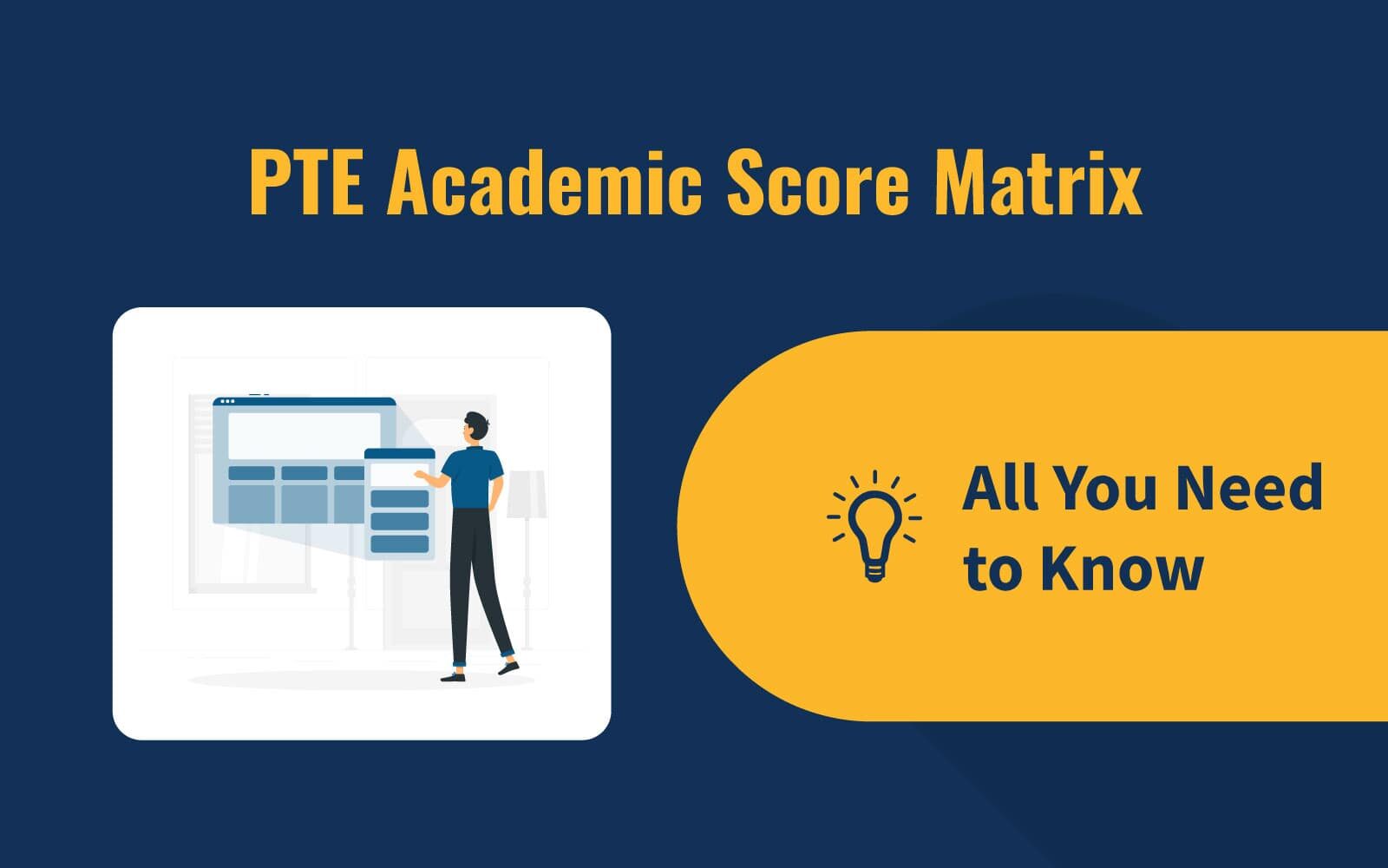 PTE Academic Score Matrix