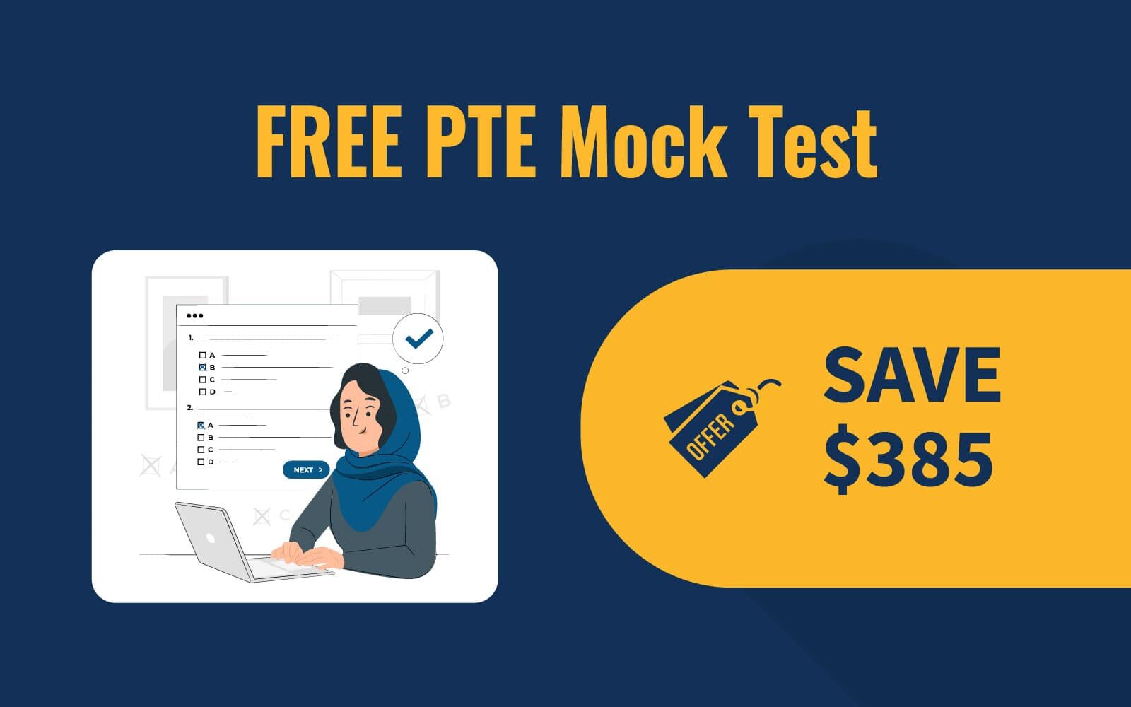 FREE PTE Mock Test