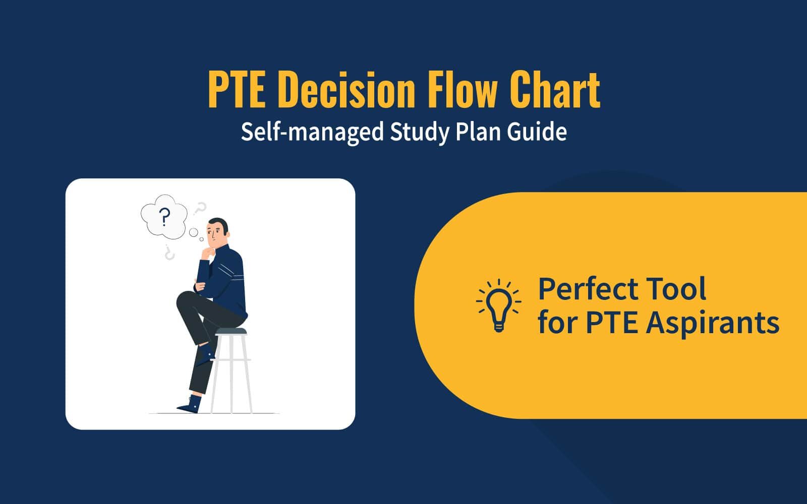 PTE Decision Flow Chart: Self-managed Study Plan Guide