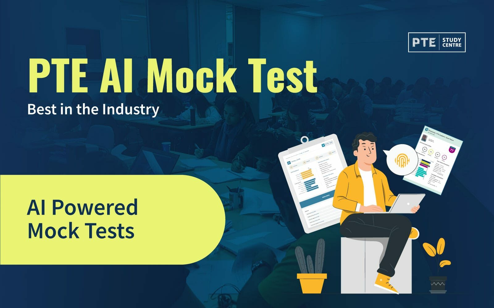 PTE AI Mock Test | Best in the Industry image