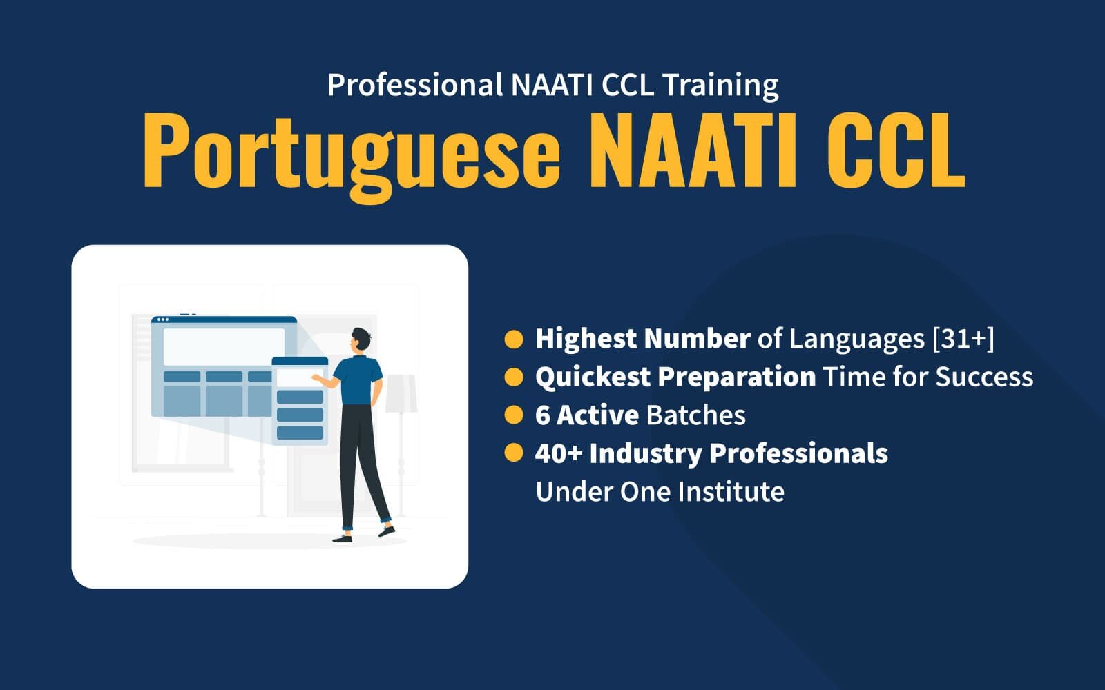 Portuguese NAATI CCL | Professional Training