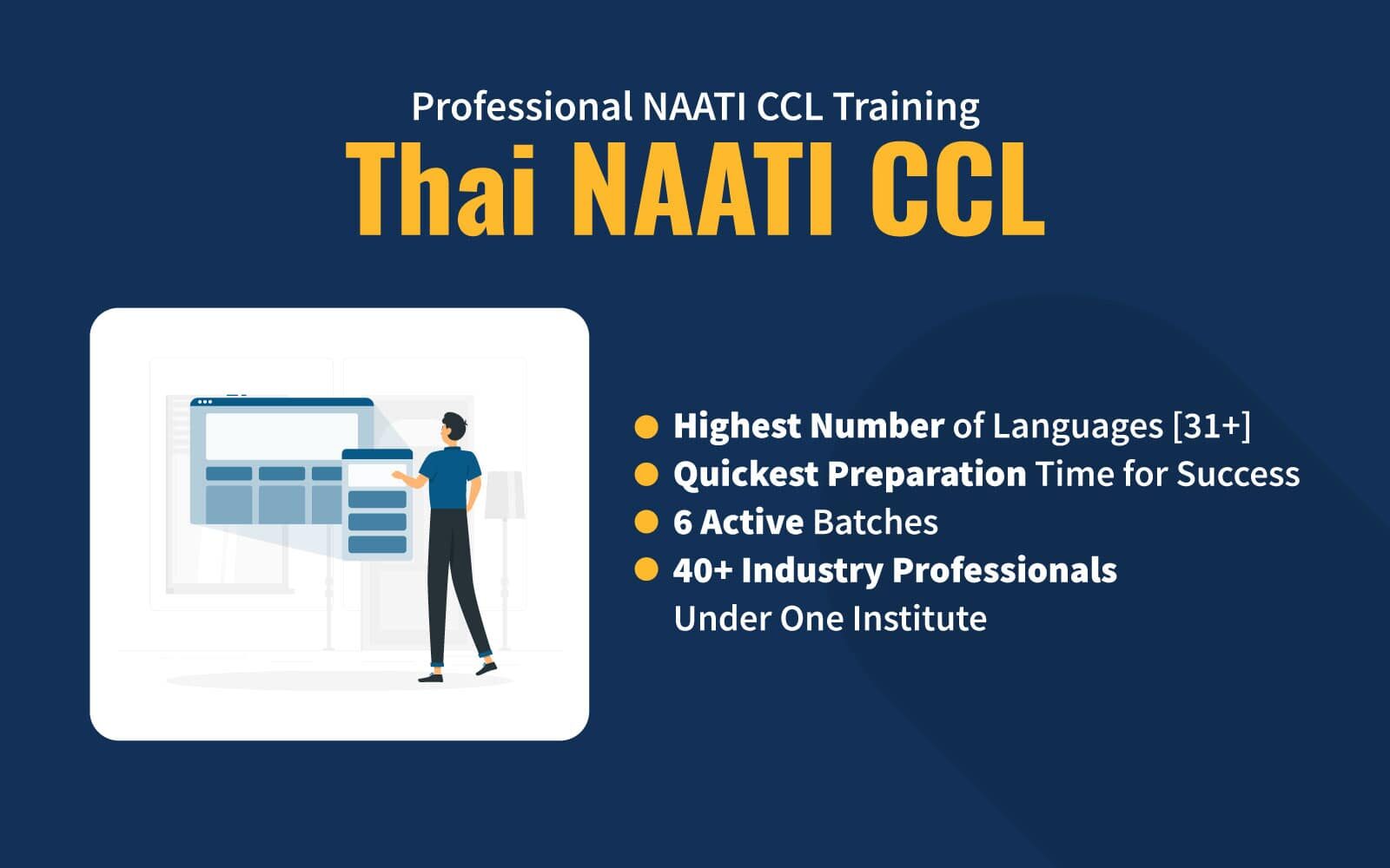 Thai NAATI CCL | Professional Training image