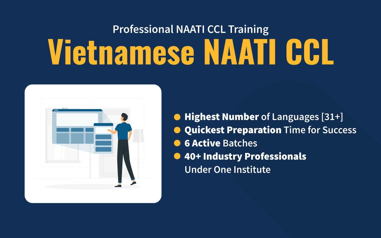Vietnamese NAATI CCL | Professional Training image