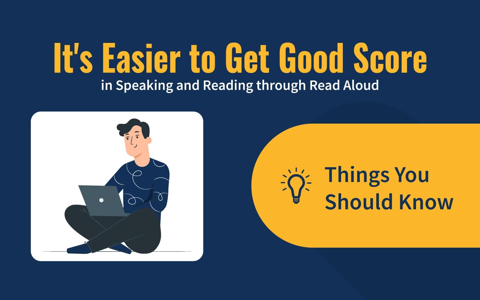 It&#8217;s Easier to Get Good Score in Speaking and Reading through Read Aloud