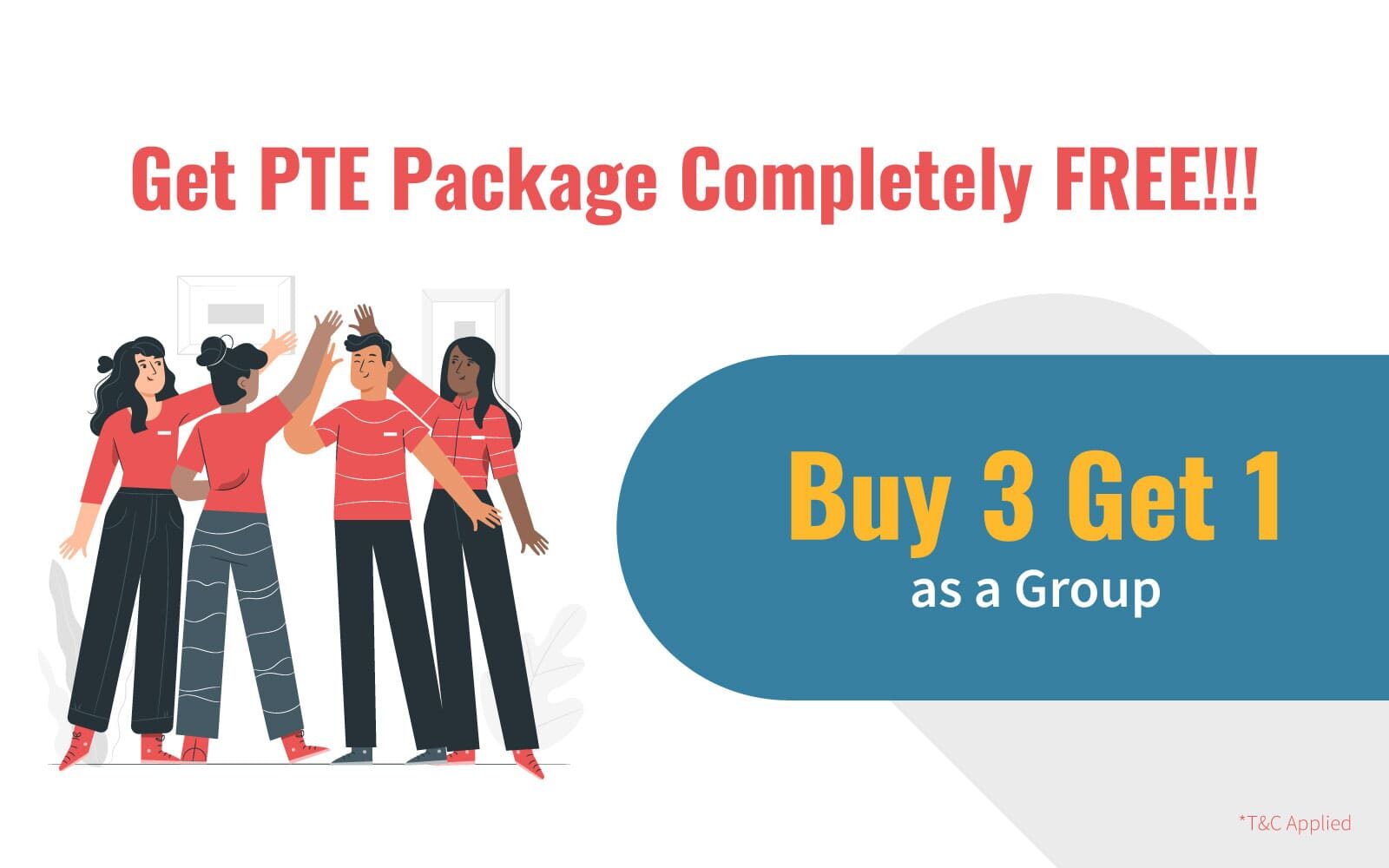 Get PTE Package Completely FREE!!!