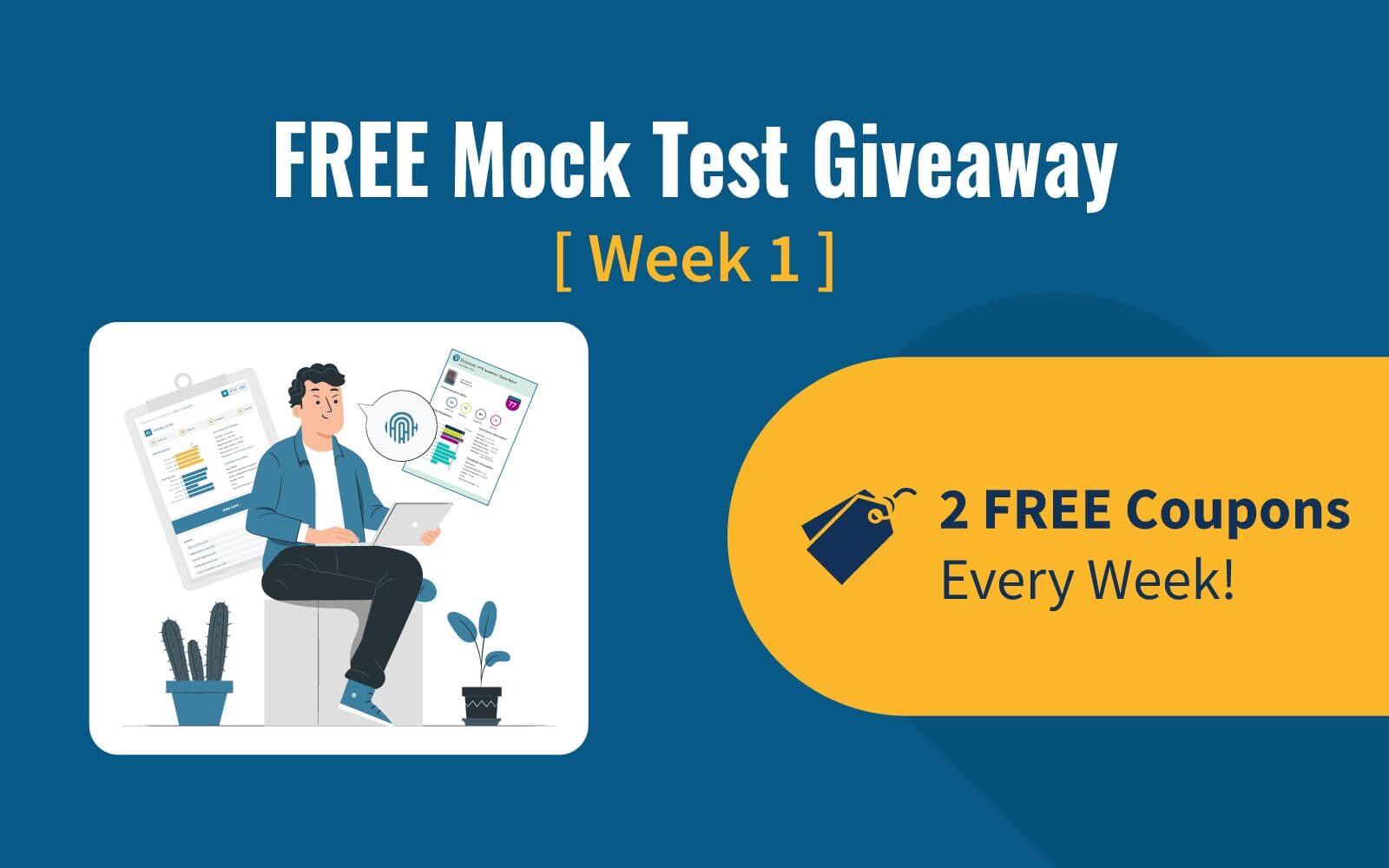 FREE Mock Test Giveaway &#8211; Week 1