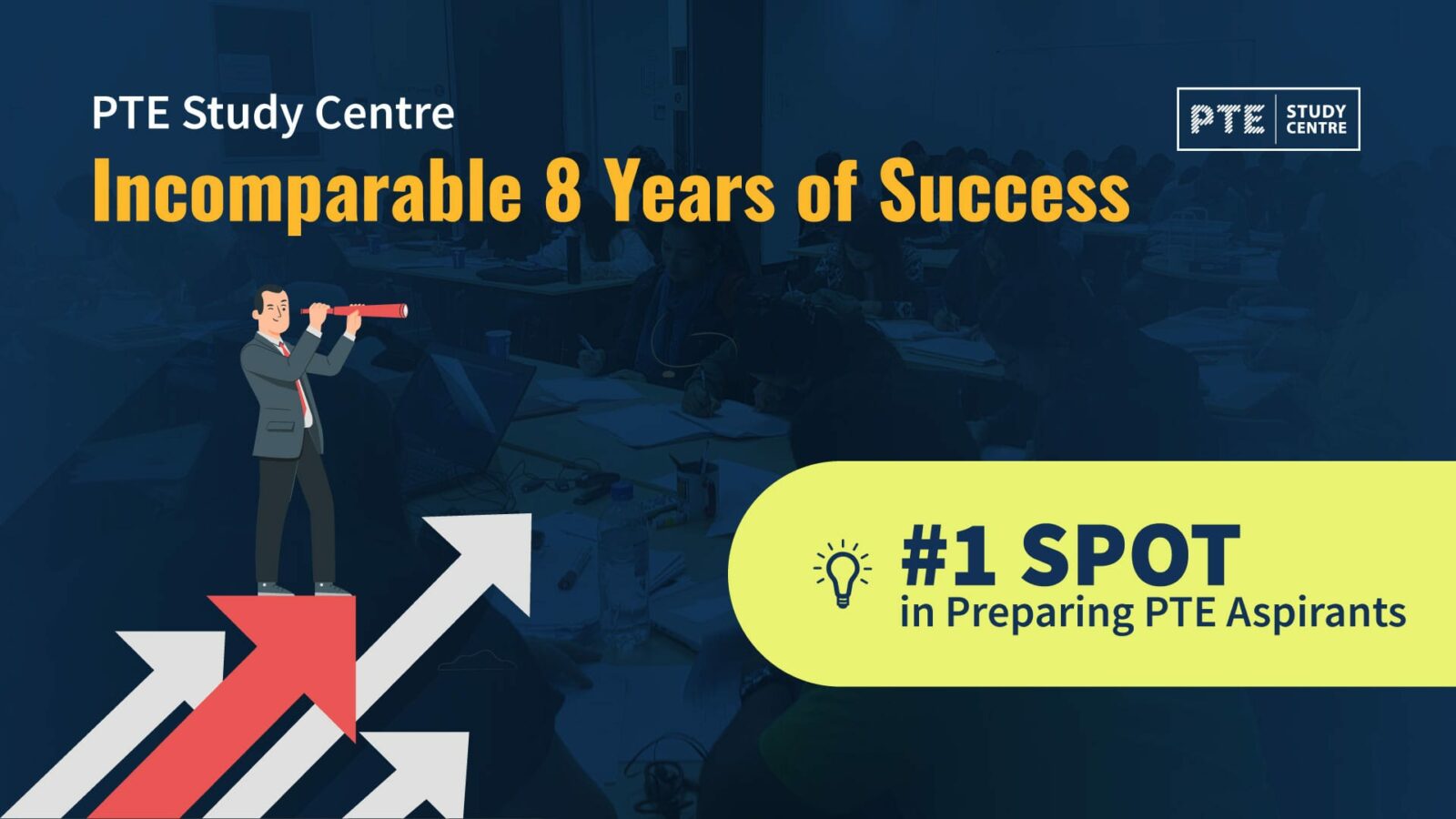 PTE Study Centre: Incomparable 8 Years of Success image