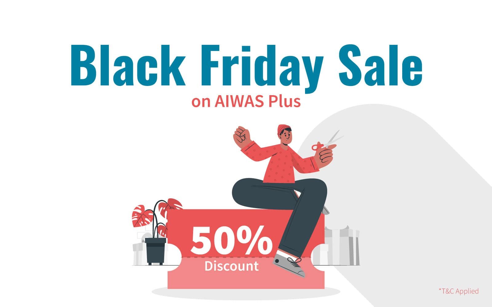 Black Friday Sale on AIWAS Plus image