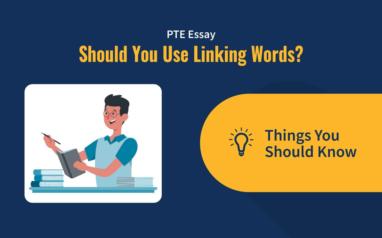 PTE Essay: Should You Use Linking Words?