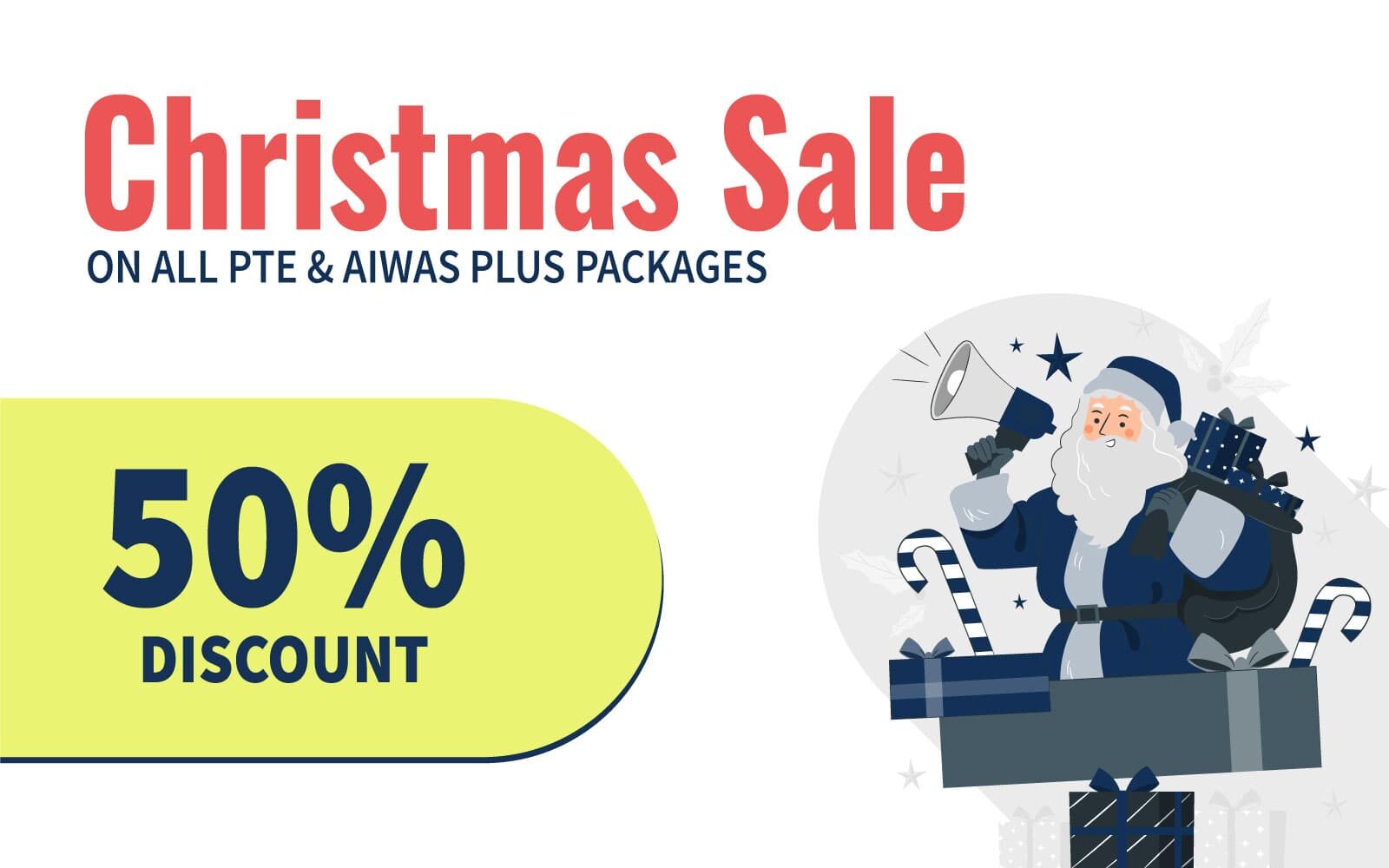 Christmas Sale: Flat 50% Off image