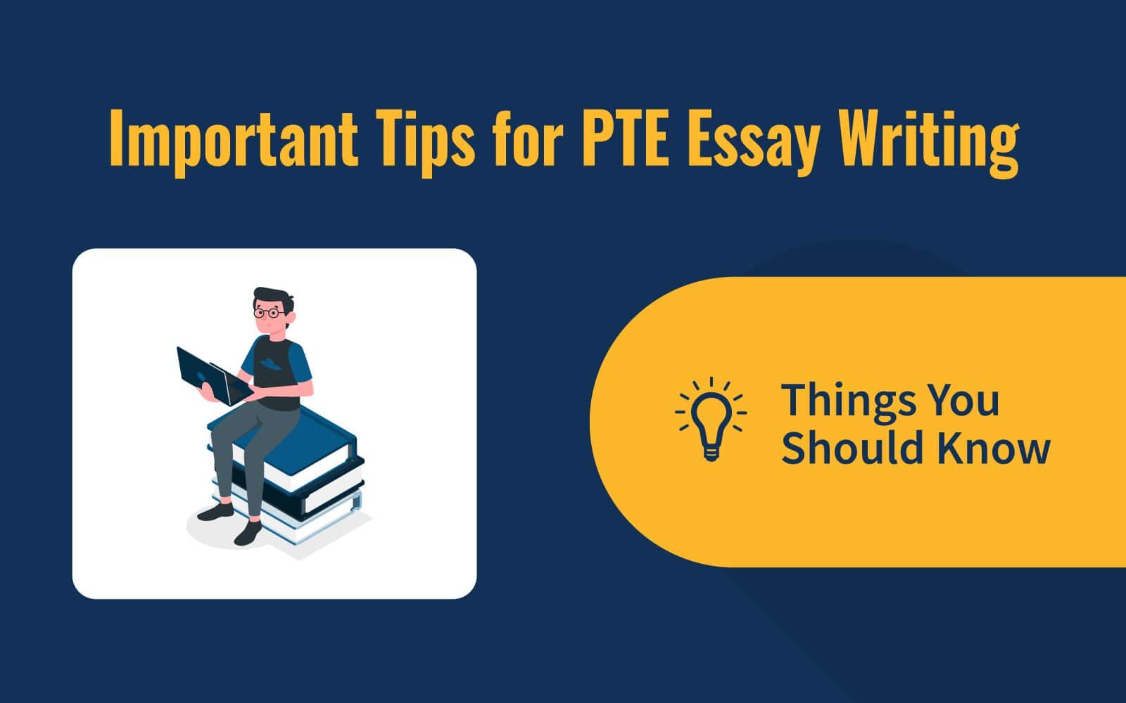 Important Tips for PTE Essay Writing image