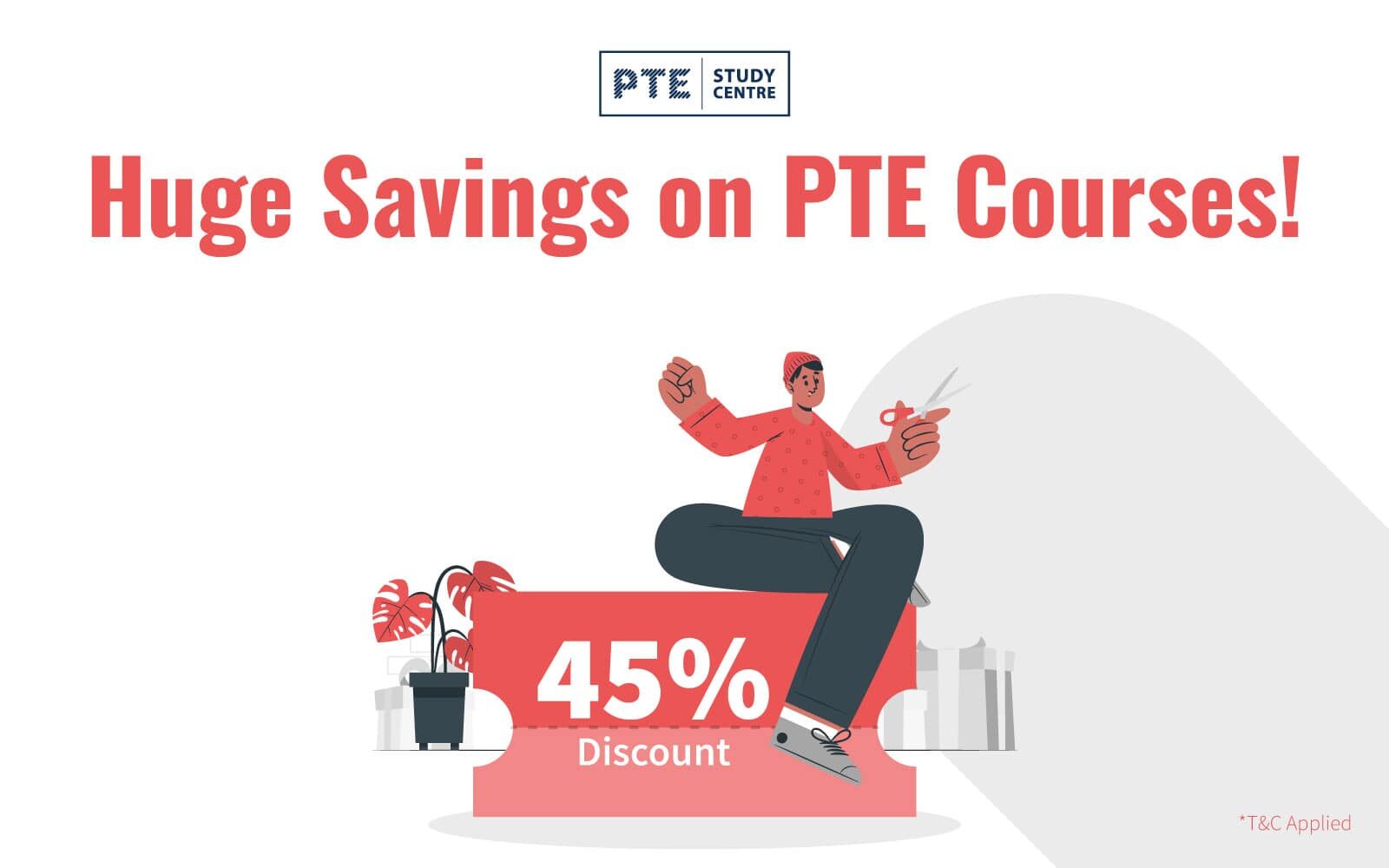 Huge Savings on PTE Courses! image