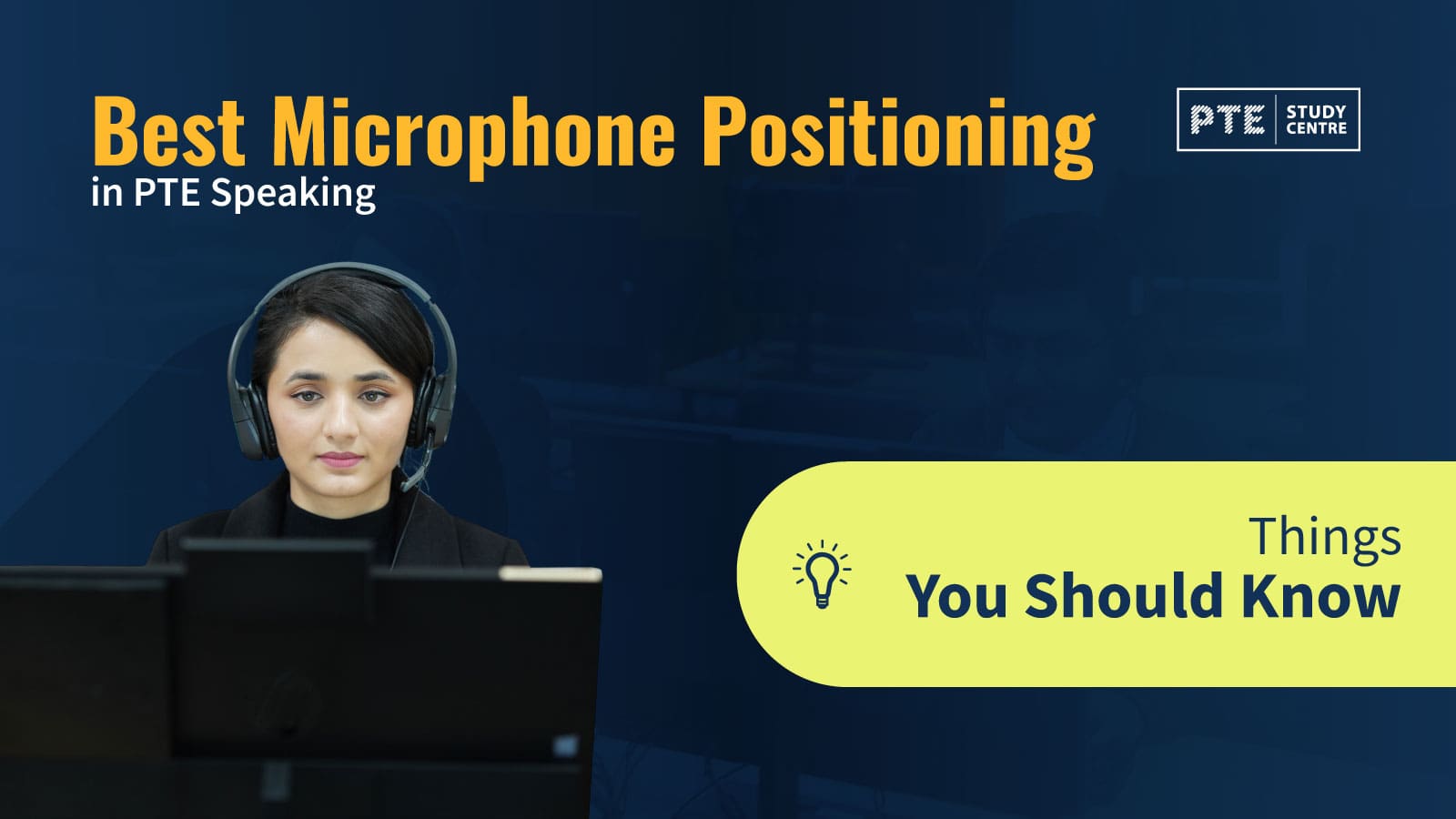 Best Microphone Positioning in PTE Speaking image