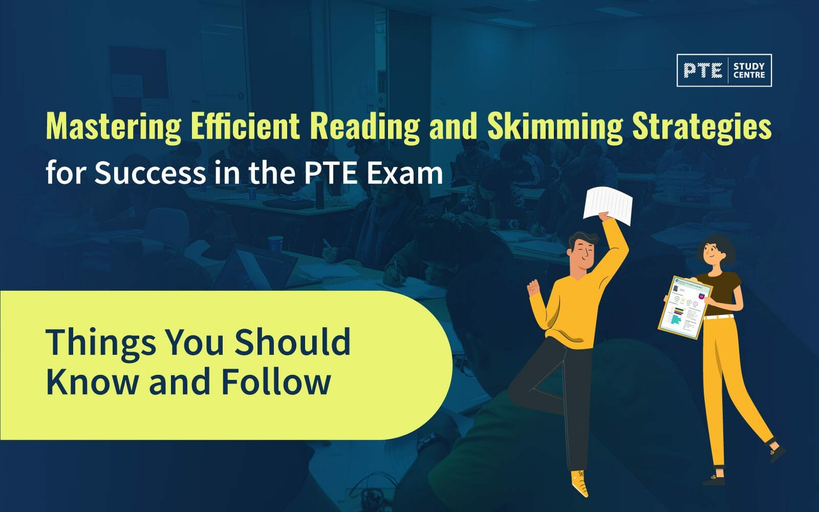 Mastering Efficient Reading and Skimming Strategies for Success in the PTE Exam image
