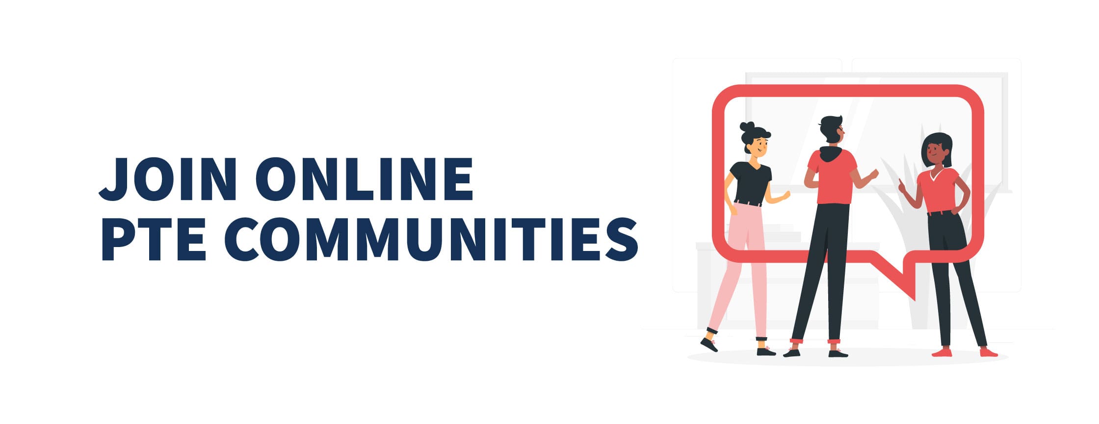 Join Online PTE Communities