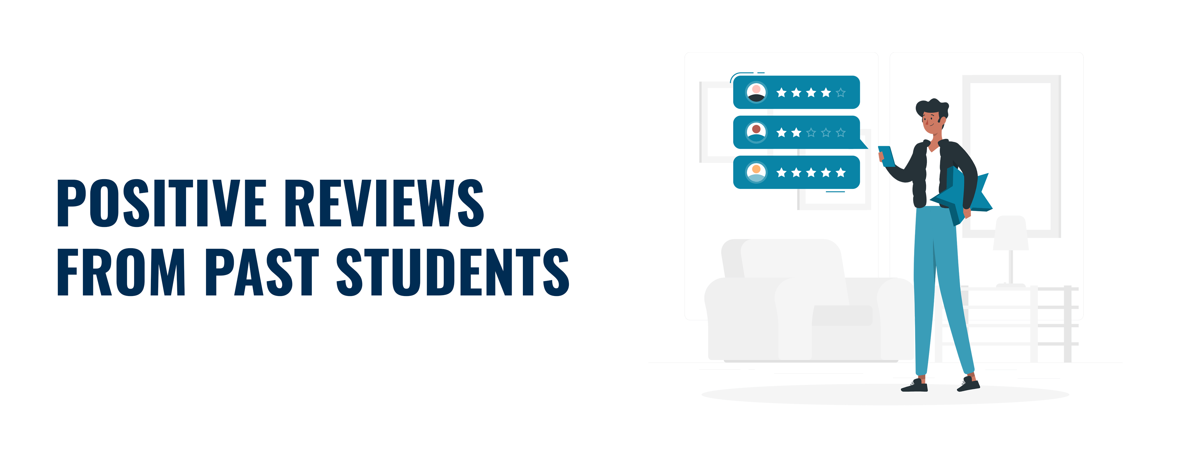 Positive Reviews from Past Students